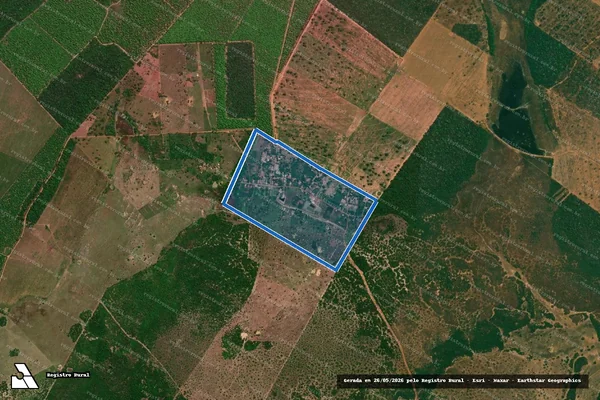Imagem de satélite de Distrito de Pirizal em Várzea Grande - MT