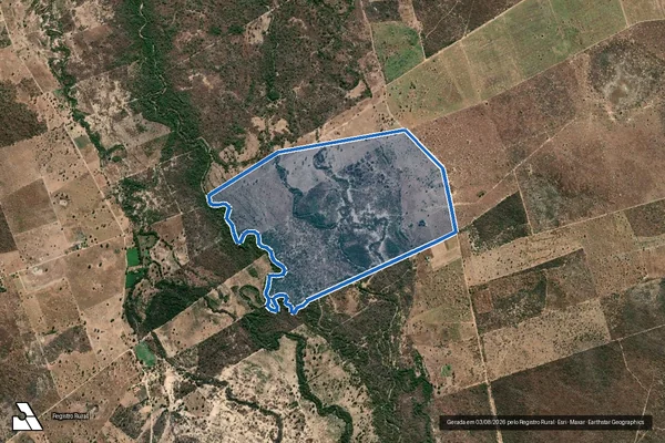 Imagem de satélite de Fazenda Esplanada ? Angicos - Parte 1 em Porteirinha - MG