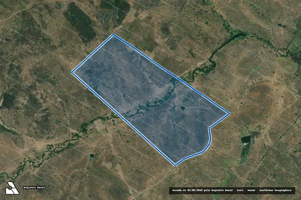 Imagem de satélite de FAZENDA IMPUEIRAS - Parcela 1 em Quebrangulo - AL