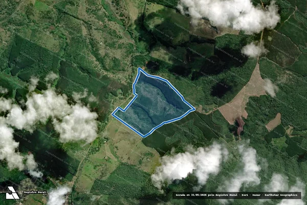 Imagem de satélite de Fazenda Cambuis - Fazenda Cambuis Gleba B em Cardeal da Silva - BA