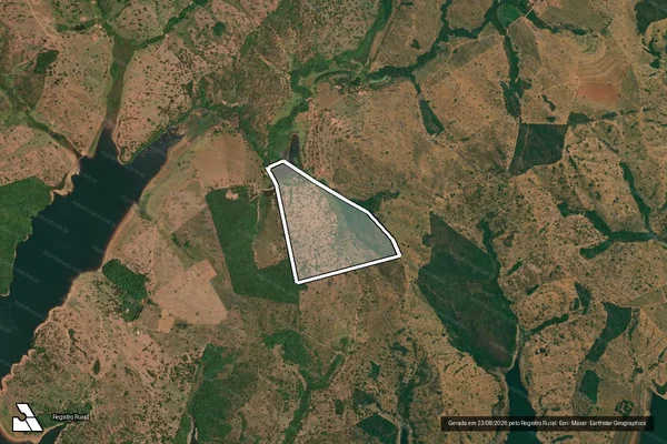 Imagem de satélite de FAZENDA DAS PERDIZES (SAO JERONIMO E SERRA NEGRA) - 001 em Corumbaíba - GO
