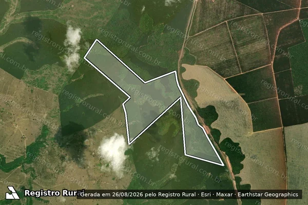 Imagem de satélite de FAZENDA SÃO JOSÉ - PARTE-01 em Açailândia - MA