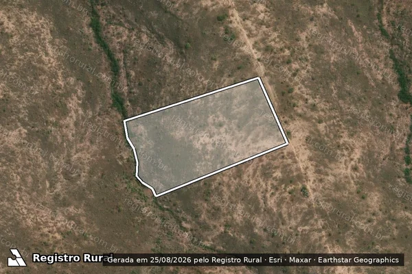 Imagem de satélite de Fazenda Tamanduá - Gleba 135 em Curvelo - MG