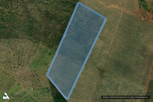 Imagem de satélite de FAZENDA OLHO D AGUA - Parcela 1 em Colinas - MA