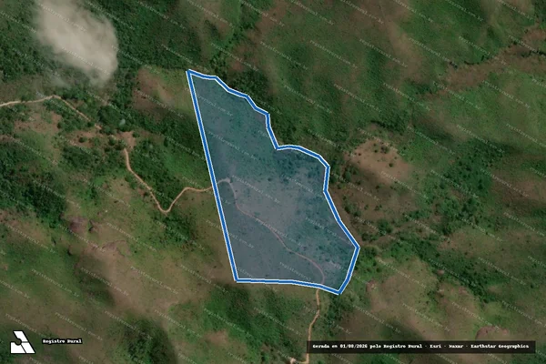 Imagem de satélite de FAZENDA BELA VISTA - Parte 9 em Caraí - MG