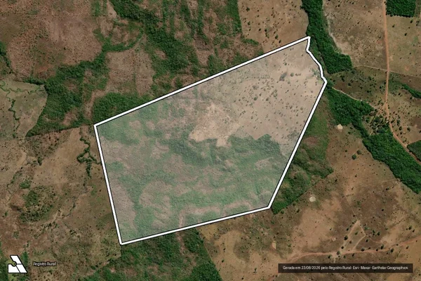 Imagem de satélite de Fazenda Curral de Vara - Gleba B em São João do Paraíso - MA