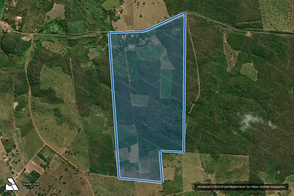 Imagem de satélite de FAZENDA NOVA - Parcela 1 em São Domingos do Maranhão - MA