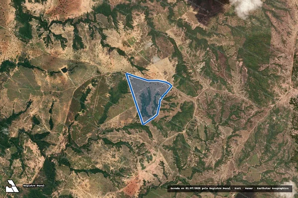 Imagem de satélite de FAZENDA BARONESA - 001 em João Pinheiro - MG