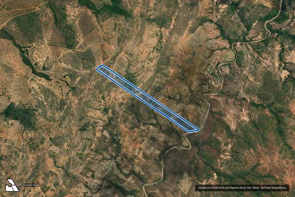 Imagem de satélite de Fazenda Boa Esperança - Parte-02 em São João da Lagoa - MG
