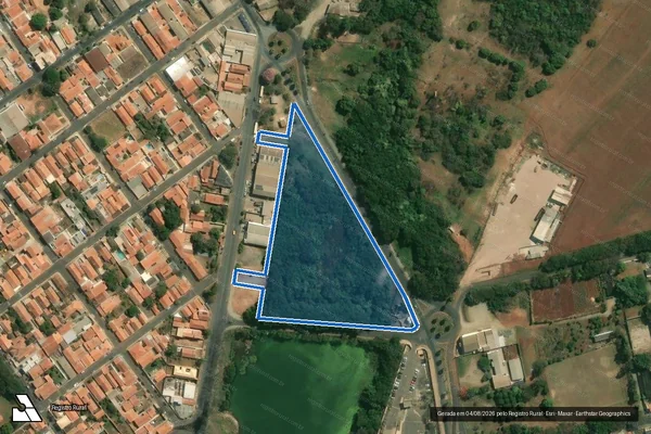 Imagem de satélite de PARTE DA FAZENDA NOVA JAVA - PARTE 1 em Rio das Pedras - SP