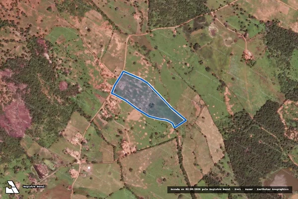 Imagem de satélite de FAZENDA POÇO - FAZENDA POÇO em Espinosa - MG