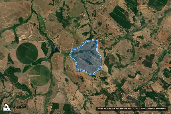 Imagem de satélite de FAZENDA CAMBIRA - GLEBA A em Igaratinga - MG