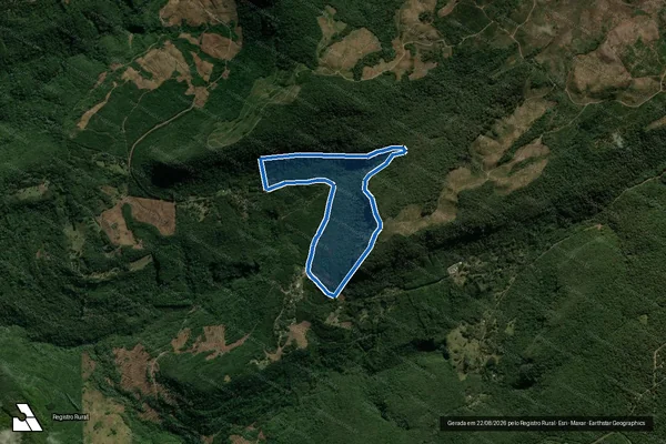 Imagem de satélite de Fazenda José Velho VI em São Francisco de Paula - RS
