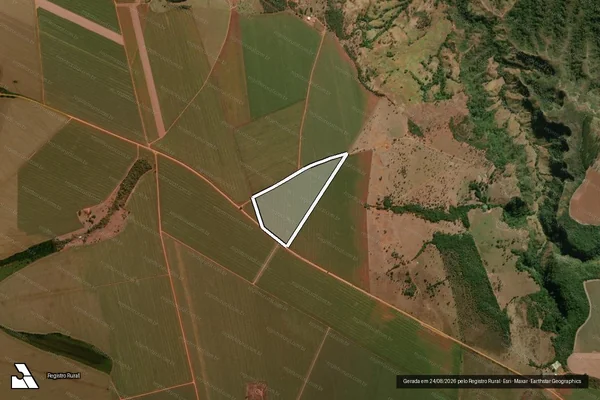 Imagem de satélite de FAZENDA FLORES E FORMIGUINHA lugar denominado PERDIZES - FAZENDA FLORES E FORMIGUINHA lugar denominado PERDIZES em Portelândia - GO