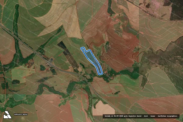 Imagem de satélite de Fazenda Santa Joana - Fazenda Santa Joana em Araraquara - SP