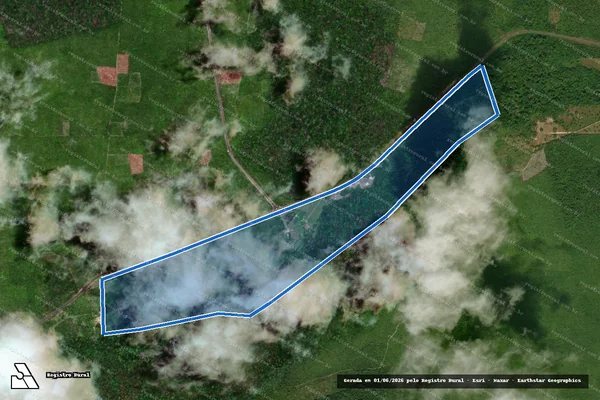 Imagem de satélite de FAZENDA MATO GROSSO / Parte 4 em Cedral - MA