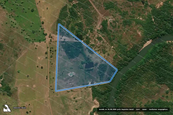 Imagem de satélite de Fazenda Coruja /Parte 2 - Parcela 1 em Nobres - MT