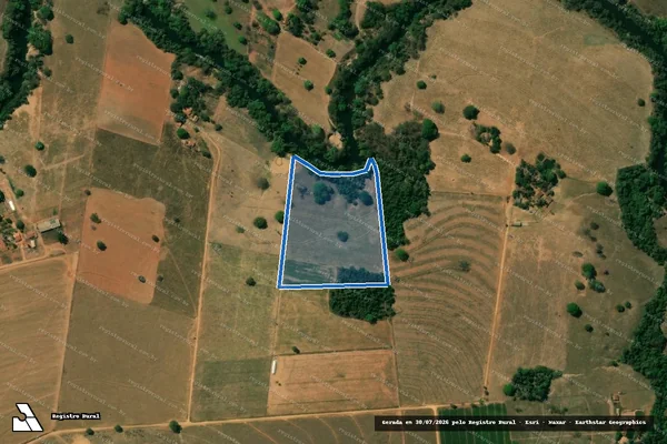 Imagem de satélite de FAZENDA VOLTA GRANDE - Gleba II em Nova Glória - GO