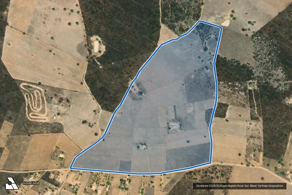 Imagem de satélite de FAZENDA URTIGAS - FAZENDA URTIGAS em Ouricuri - PE