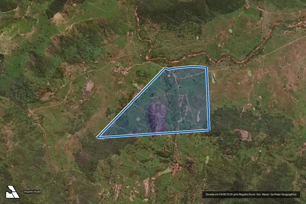 Imagem de satélite de FAZENDA ALEGRIA - FAZENDA ALEGRIA em Pedra Azul - MG