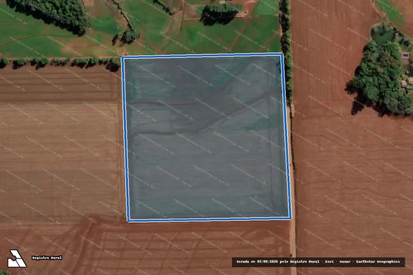 Imagem de satélite de Granja Wottrich - Granja Wottrich em Ijuí - RS
