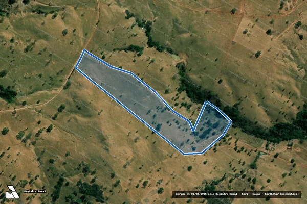 Imagem de satélite de FAZENDA CAMPO LIMPO E ROSAS (ATOLEIRO) - Parcela  02 em Cumari - GO