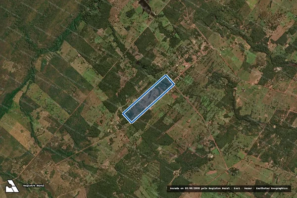 Imagem de satélite de Projeto de Assentamento Sadia III Lote 40 - Parte 1 em Várzea Grande - MT