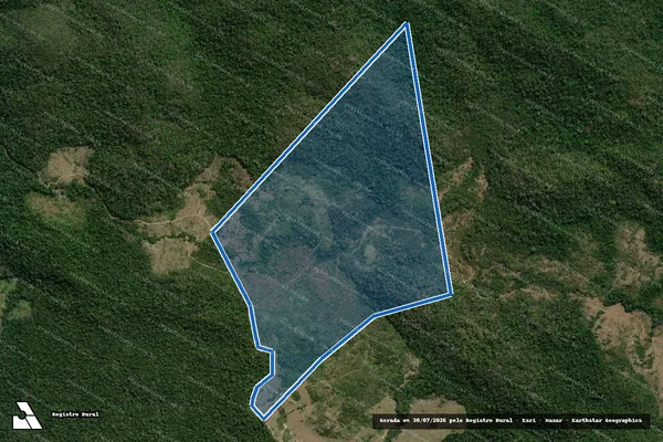 Imagem de satélite de FAZENDA JARACATIARA em Aripuanã - MT