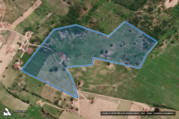 Imagem de satélite de SITIO PAU FERRO - Parte 1 em Esperança - PB