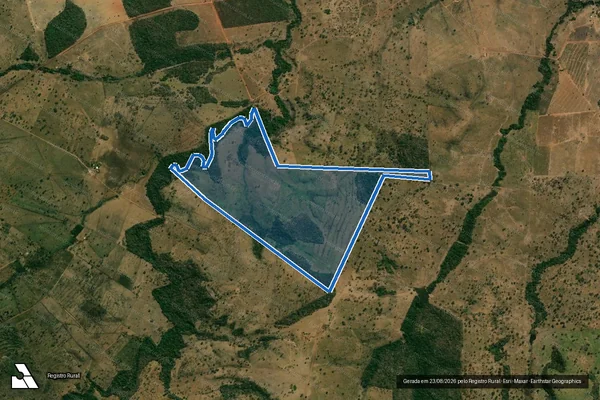 Imagem de satélite de FAZENDA ADONAI - Parte 1 em Novo São Joaquim - MT
