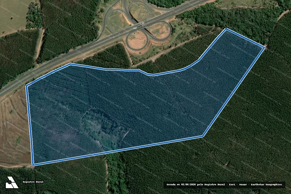Imagem de satélite de FAZENDA NOVO ESTILO IV ? GLEBA I - Parte 1 em Paulistânia - SP