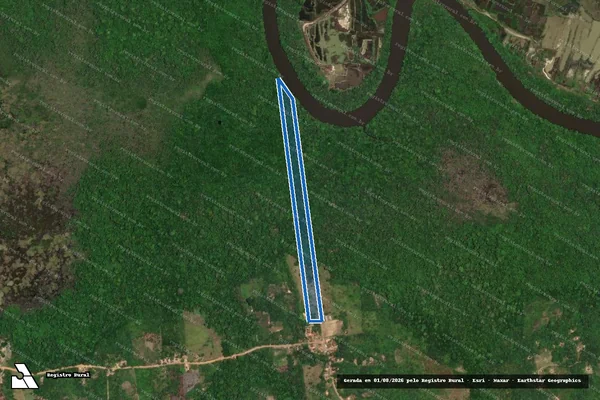 Imagem de satélite de LOTE 511 ? Projeto de Assentamento Candeua - Parte 1 em Irituia - PA