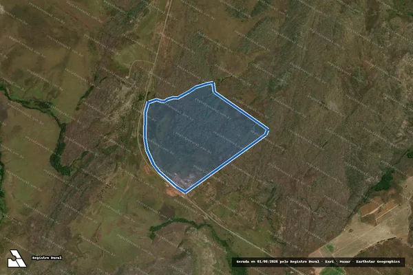 Imagem de satélite de FAZENDA CAPÃO GROSSO em Alto Paraíso de Goiás - GO