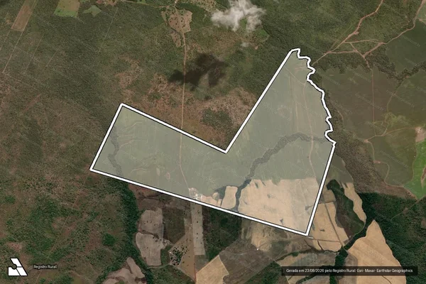 Imagem de satélite de FAZENDA SANTA LUZIA ? PARTE DO LOTE 02 DO LOTEAMENTO BELA VISTA - Parte 1 em Santa Maria do Tocantins - TO