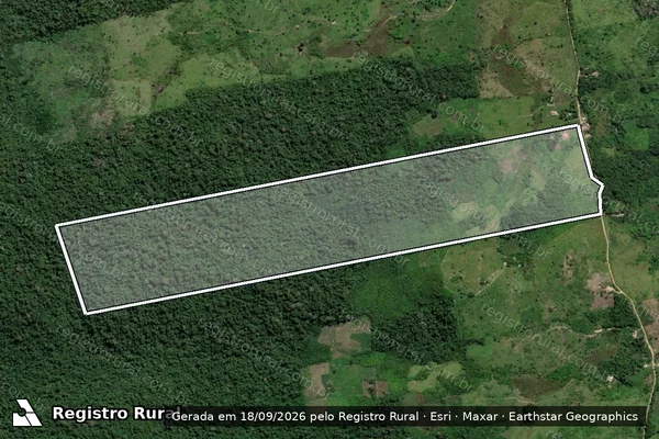 Imagem de satélite de FAZENDA BOA ESPERANÇA / Parte 1