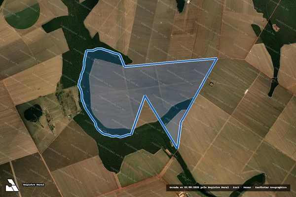 Imagem de satélite de Fazenda Bom Futuro - Parte ? 1 em Nova Mutum - MT