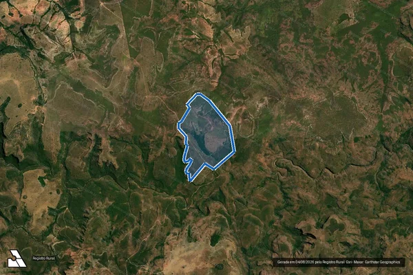 Imagem de satélite de FAZENDA LAGO AZUL III - Gleba PARCELA 01 em Caiapônia - GO