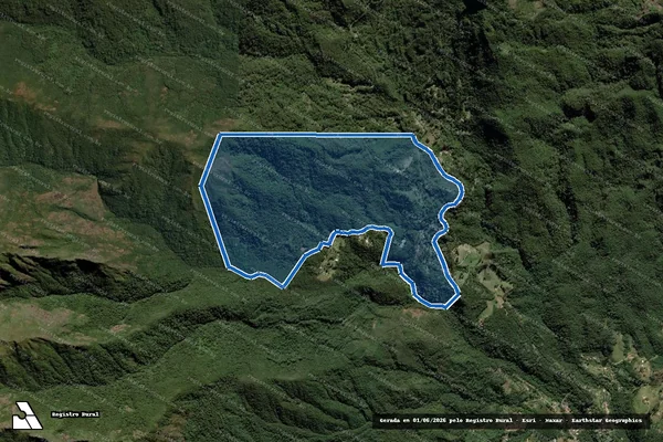 Imagem de satélite de Sítio das Oliveiras e Lapa em Resende - RJ