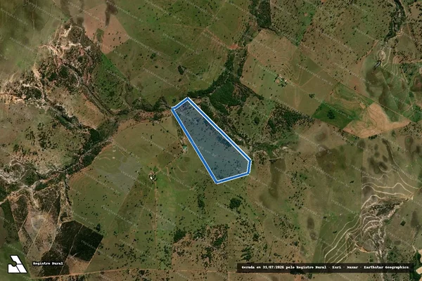 Imagem de satélite de Fazenda Estrela em Amambai - MS