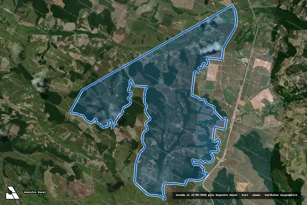 Imagem de satélite de ENGENHO DOIS RIOS - GLEBA B em Goiana - PE