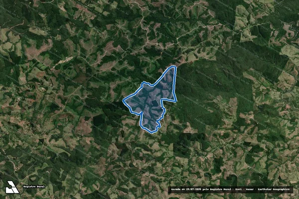Imagem de satélite de Sítio Mercadinho - Sítio Mercadinho em Doutor Ulysses - PR