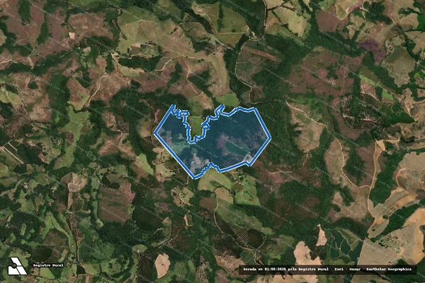 Imagem de satélite de Fazenda dos Reis - Pasto do Felício  - Gleba 2 em Barbacena - MG
