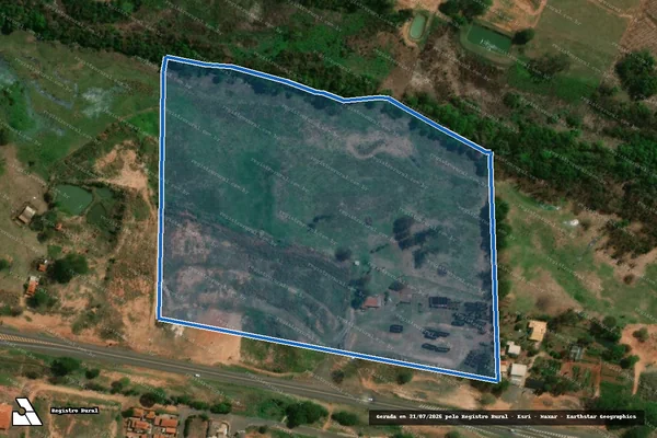 Imagem de satélite de SÍTIO SANTA MARIA VIII - Parte 1 em Monte Aprazível - SP