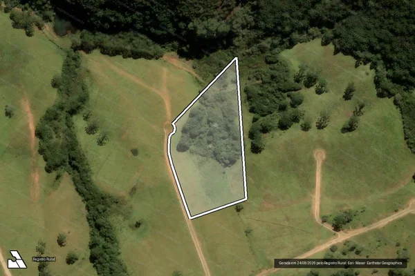 Imagem de satélite de FAZENDA JUNCAL - AREA 18 em Sapucaí-Mirim - MG