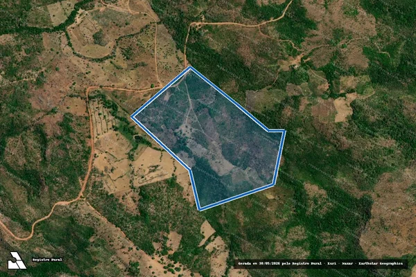 Imagem de satélite de FAZENDA NOVA OLINDA PARTE DO LOTE 01 E LOTE 22,LOT. ARAGUACEMA 16ª ETAPA - Parte 4 em Dois Irmãos do Tocantins - TO