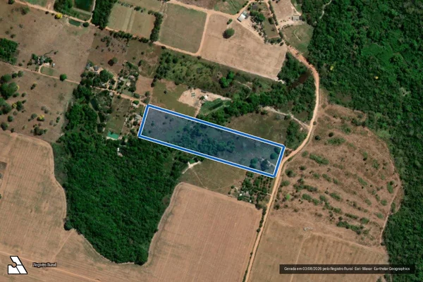 Imagem de satélite de LOTE RURAL N° 15 - Parte 2 em Alta Floresta - MT
