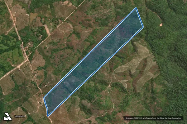 Imagem de satélite de FAZENDA PRIMAVERA - Parte 1 em Rondon do Pará - PA