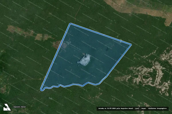Imagem de satélite de Fazenda Princesa