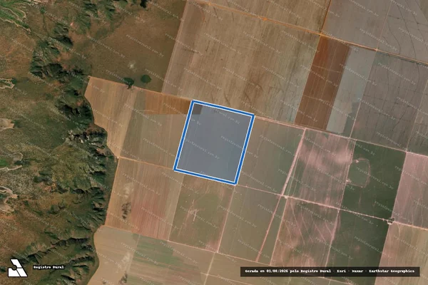 Imagem de satélite de Fazenda Ouro Verde - Lote 15 em Correntina - BA