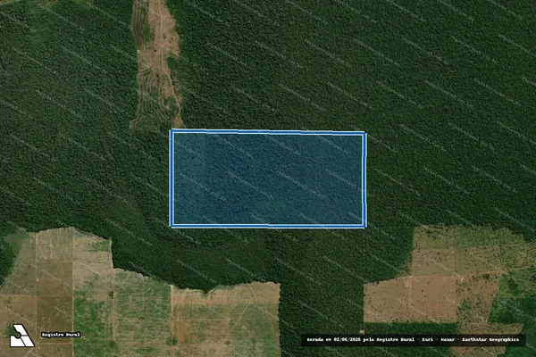 Imagem de satélite de LOTES 05 06 09 E 11 UNIFICADOS - GLEBA RIO BRANCO - LOTES 09 E 11 UNIFICADOS - GLEBA RIO BRANCO em São Miguel do Guaporé - RO